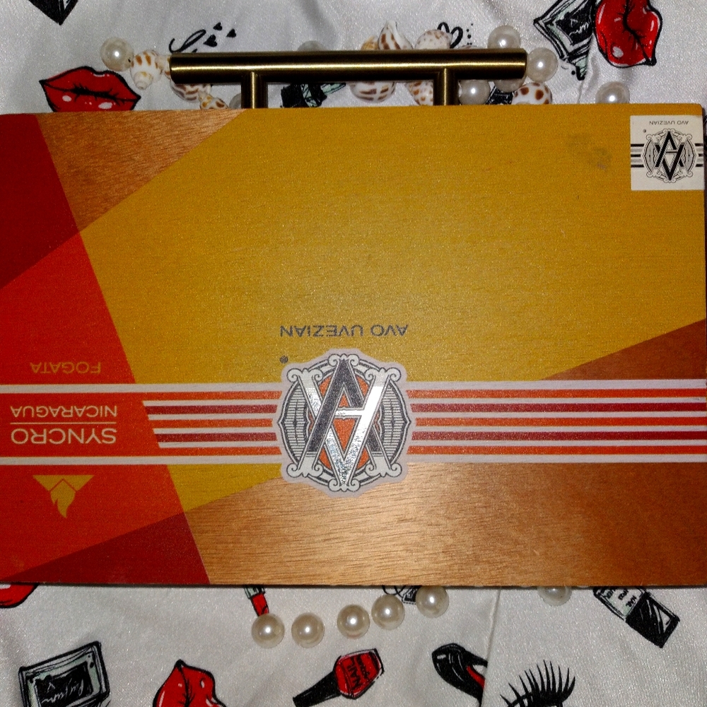 Cigar box purse handmade in our phoxshop